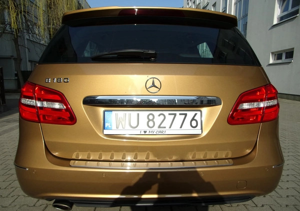 Mercedes-Benz Klasa B cena 47900 przebieg: 139000, rok produkcji 2012 z Warszawa małe 232